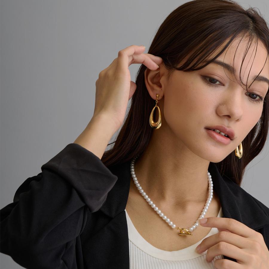 Melody Accessory イヤリング ピアス 日本製 おおぶり 大ぶり