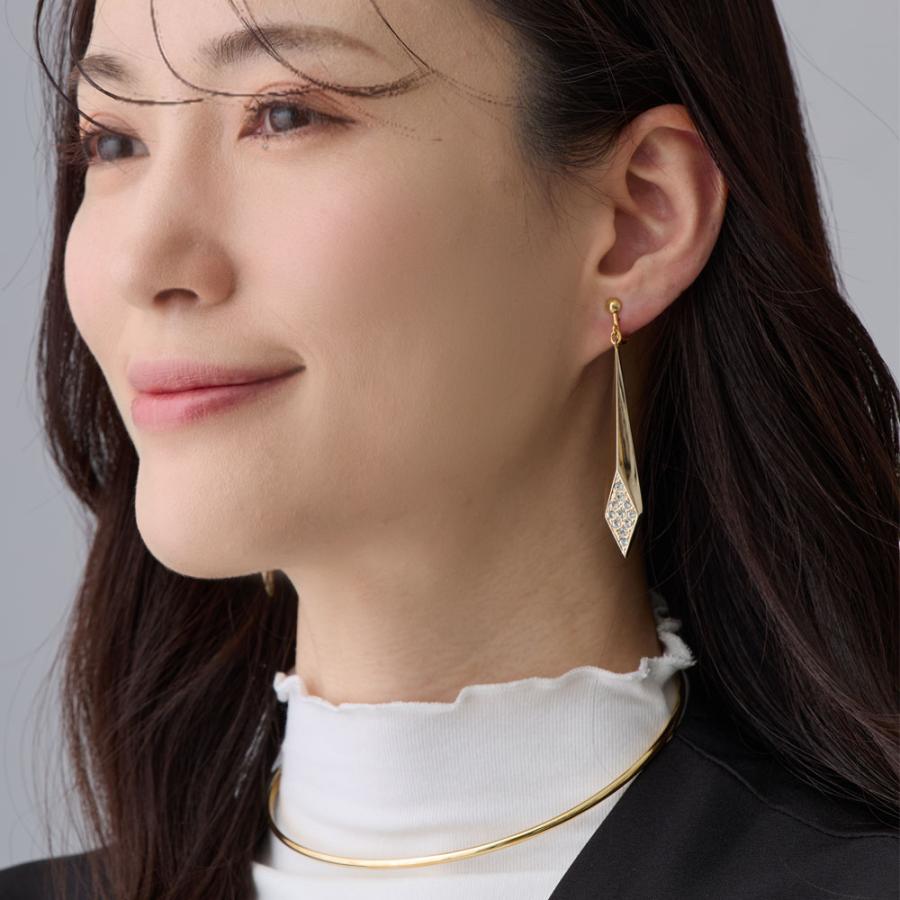 Melody Accessory イヤリング ピアス メタル 大ぶり 揺れる Melody Accessory イヤリング ピアス メタル 大ぶり 揺れる