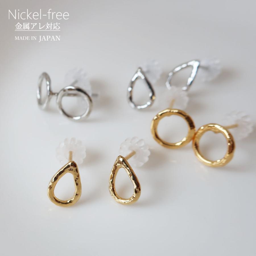 Melody Accessory（メロディーアクセサリー） ピアス 日本製 K18GP 