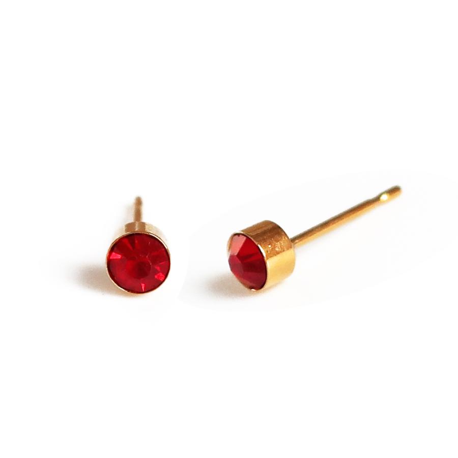 Melody Accessory（メロディーアクセサリー） ピアス 日本製 K18GP 1粒