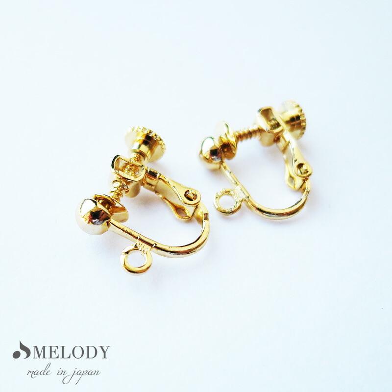 イヤリング パーツ ゴールド K18 メッキ 金具 １ペア ハンドメイド 制作 春コーデ 入園式 卒園式 卒業式 入学式 Pt E2 日本製 Melody Accessory 通販 Yahoo ショッピング