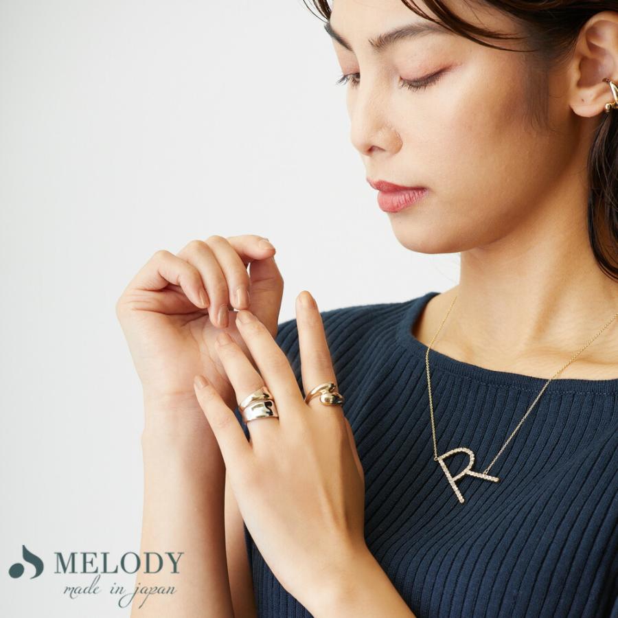 Melody Accessory 指輪 リング 日本製 レディース サイズ K18GP Melody Accessory 指輪 リング 日本製 レディース サイズ K18GP