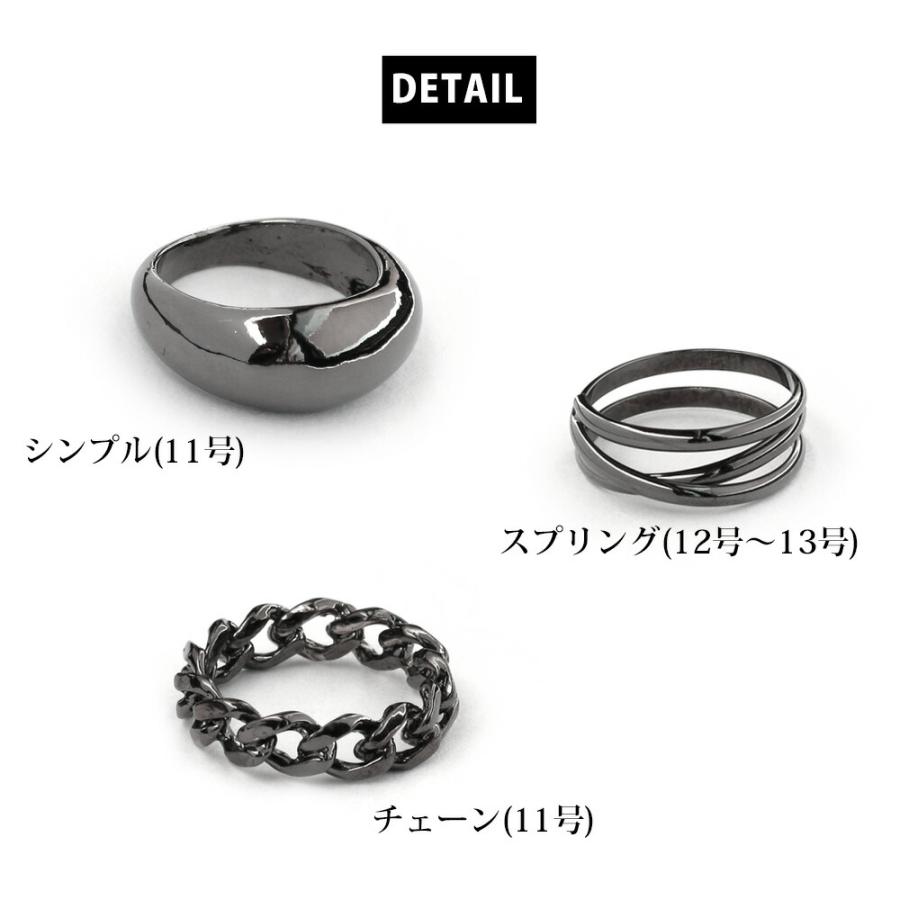 Melody Accessory（メロディーアクセサリー） 指輪 リング ブラック