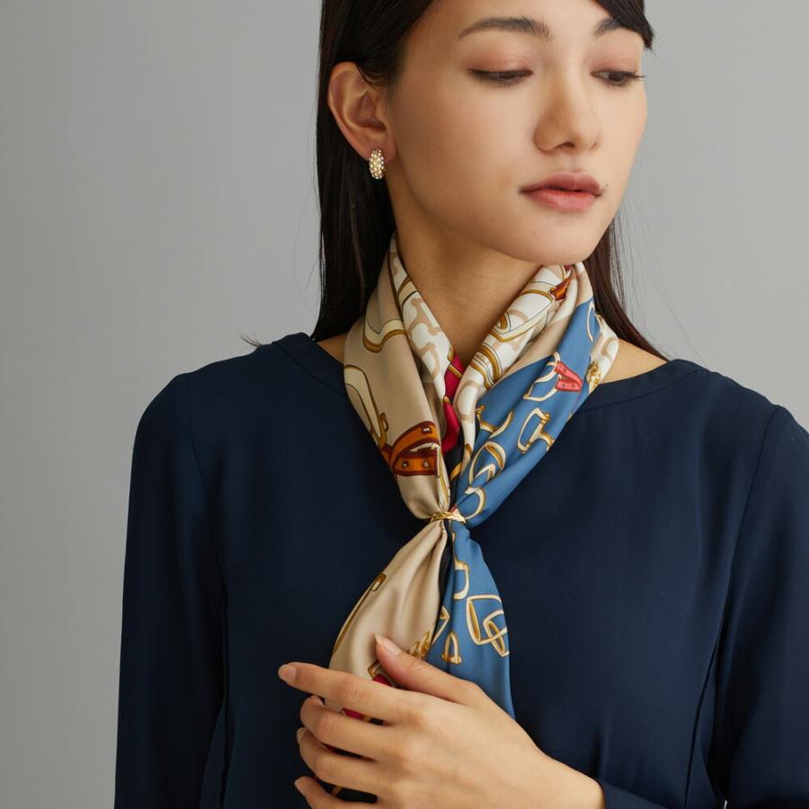 Melody Accessory スカーフリング K18GP スカーフクリップ 指輪