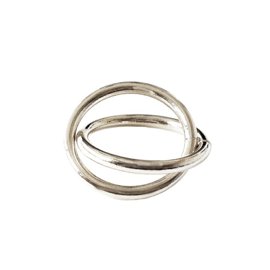 Melody Accessory スカーフリング K18GP スカーフクリップ 指輪 