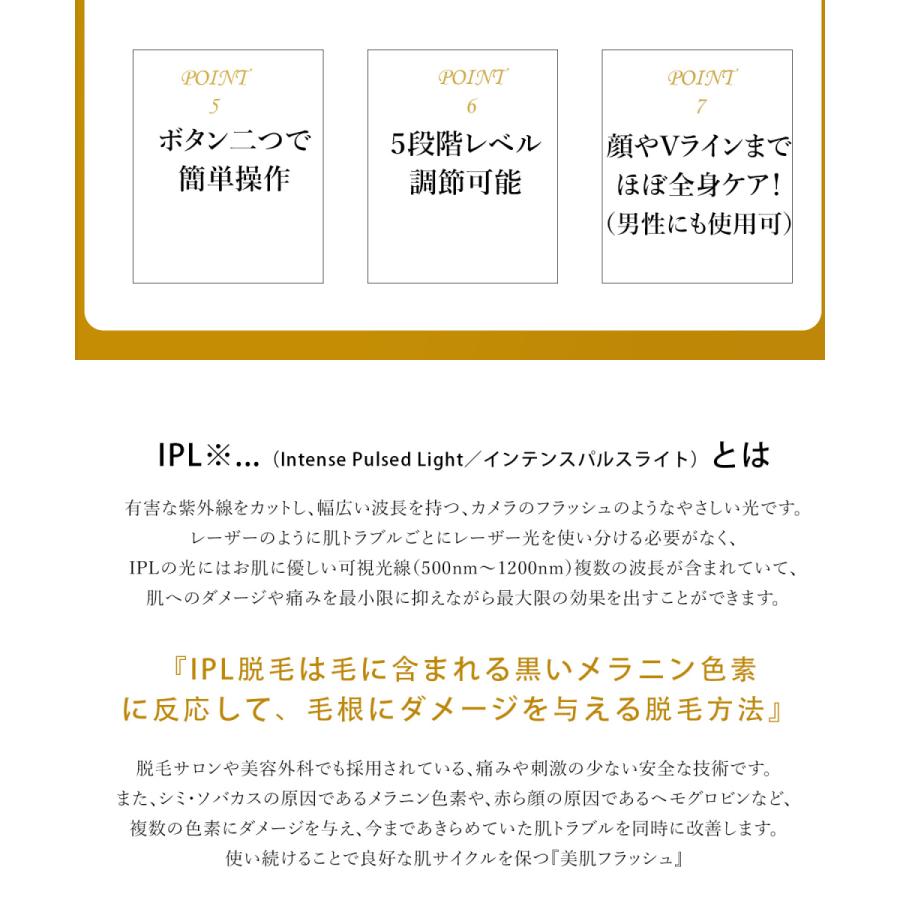光美容器 脱毛器 光脱毛器 光エステ フラッシュ式 ipl光脱毛器 家庭用