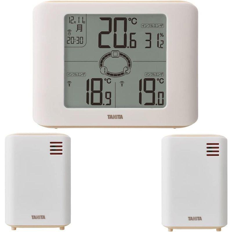 購入人気の商品 タニタ 温湿度計 無線 TC-400 IV 離れた場所の温湿度がわかる