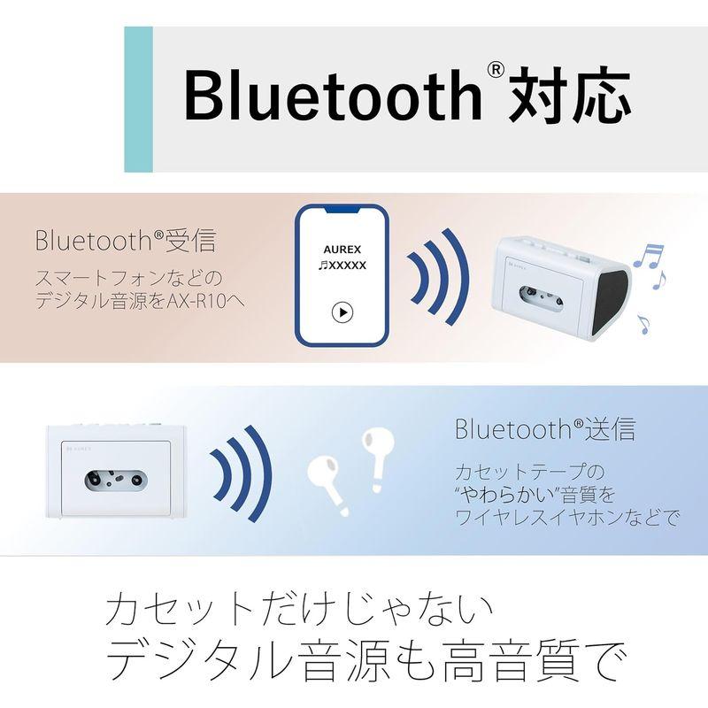 AUREX カセットプレイヤー AX-R10 USB TypeーC対応｜melone-shop｜07
