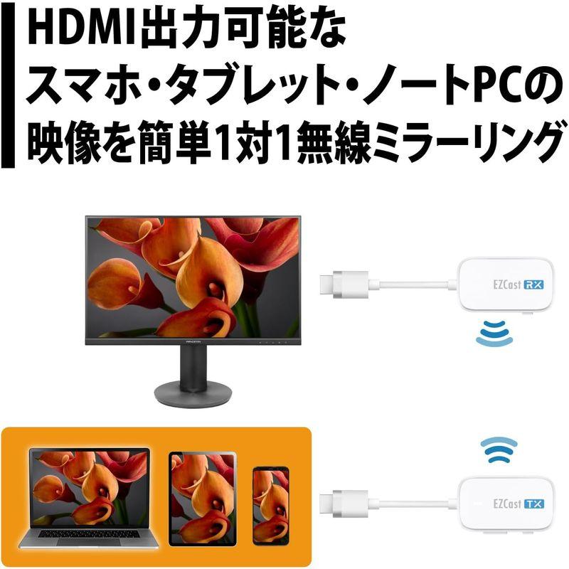 プリンストン EZCast Pocket ワイヤレス HDMI to HDMI 画面ミラーリング/拡張 (フルHD/HDCP) EZCAST｜melone-shop｜05