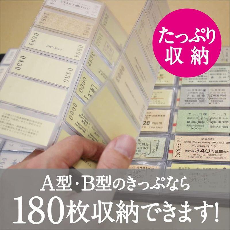クンペル アルバム 6穴 B6 チケットコレクションホルダーコールブラック KPTH135｜melone-shop｜07