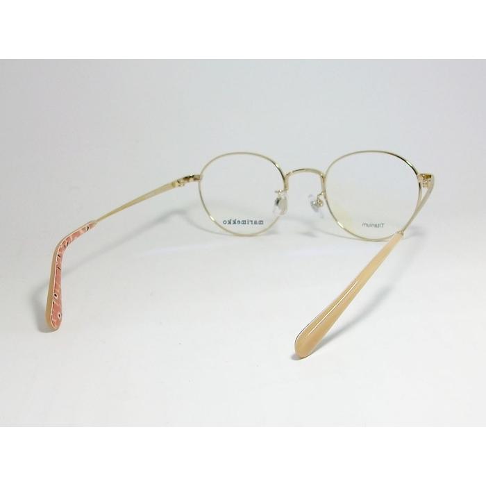 marimekko マリメッコ レディース 女性用 ラウンド 眼鏡 メガネ フレーム 32-0010-12 サイズ46 ベージュ シルバー  :32-0010-12:メガネのミルック - 通販 - Yahoo!ショッピング