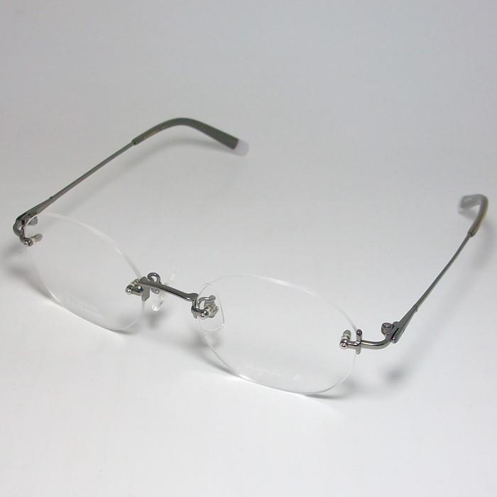 agnes b. アニエス・ベー　レディース クラシック 眼鏡 メガネ フレーム 50-0086-3 サイズ48 度付可 グレー｜melook｜03