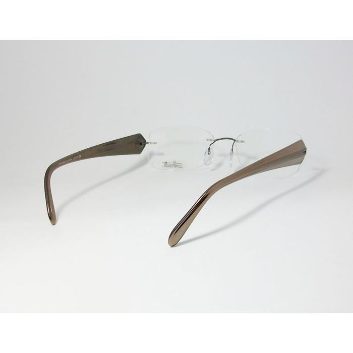 Silhouette シルエット メガネ フレーム 軽量 6698-6050 サイズ52
