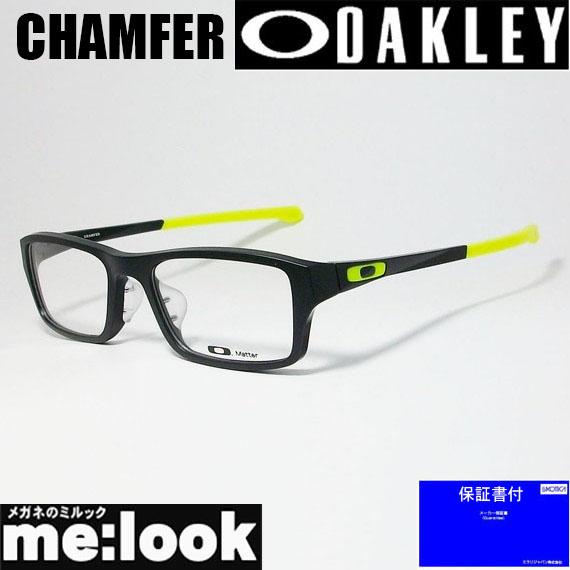 Oakley CHAMFERスポーツメガネ ブラック/イエロー OAKLEY（オークリー） 正規品 眼鏡 メガネ フレーム CHAMFER シャン
