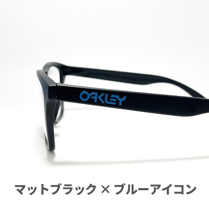 [ OAKLEY ]　オークリー 調光サングラス 9245-61SUN　グレー/ブルー/ブラウン/グリーン 色が変わる調光レンズ フロッグスキン FROGSKINS マットブラック×青ロゴ 黒 日本国内正規品 9245-6154など OAKLEY（オークリー） 調光サングラス 9245-61SUN グレー/ブルー