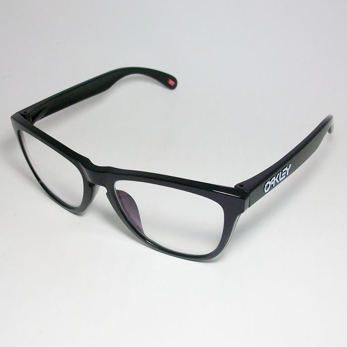 OAKLEY オークリー OO9245-75DATEBP 伊達ブルーカット FROGSKINS フロッグスキン 009245-7554 ASIAN FIT ポリッシュドブラック｜melook｜03