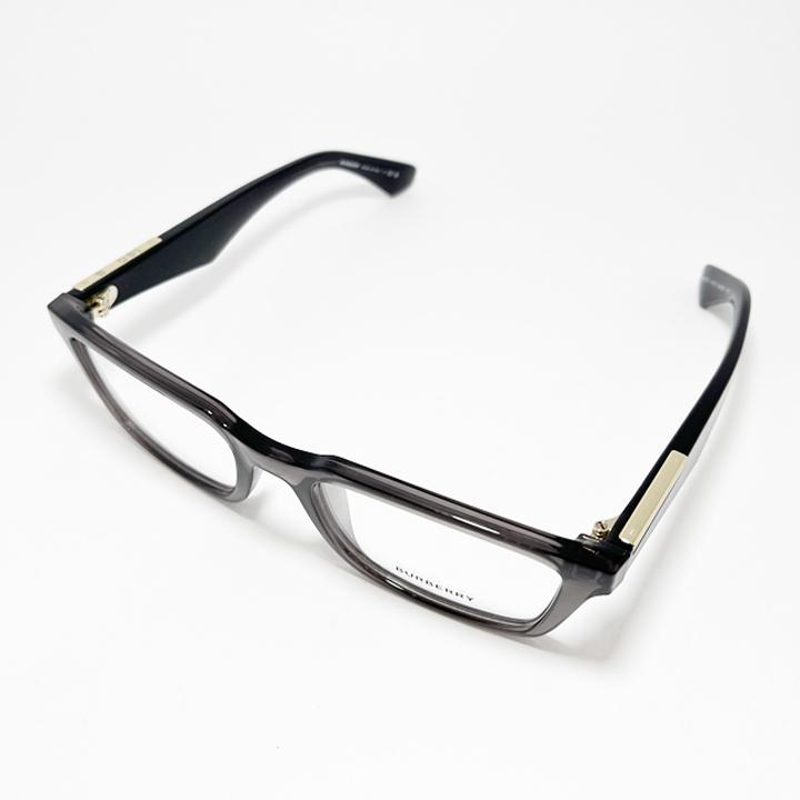 BURBERRY バーバリー 眼鏡 メガネ フレーム サングラス BE2428U-4112-54  B2428U-4112-54 度付可 グレー クリアグレー 度付き、レンズ交換対応可能！ BURBERRY（バーバリー） 眼鏡 メガネ フレーム サングラス BE2428U