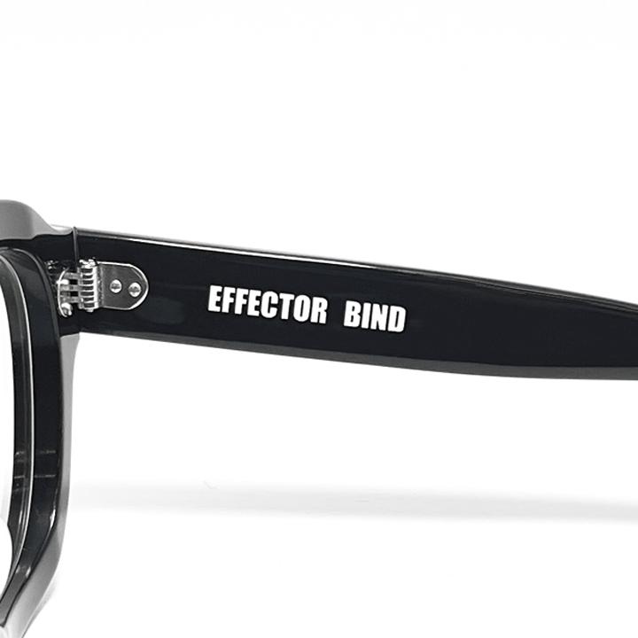 EFFECTOR エフェクター クラシック 眼鏡 メガネ フレーム サングラス バインド BIND-BK 度付可 ブラック |  | 04