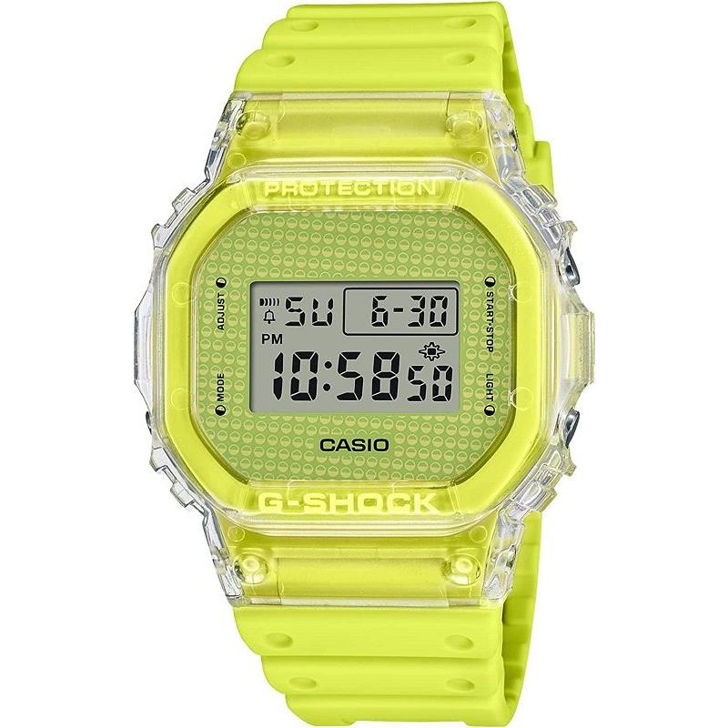 G-SHOCK DW-5600 グリーン/ホワイト DW5600GC-7 | White Digital Watch - G-SHOCK | CASIO