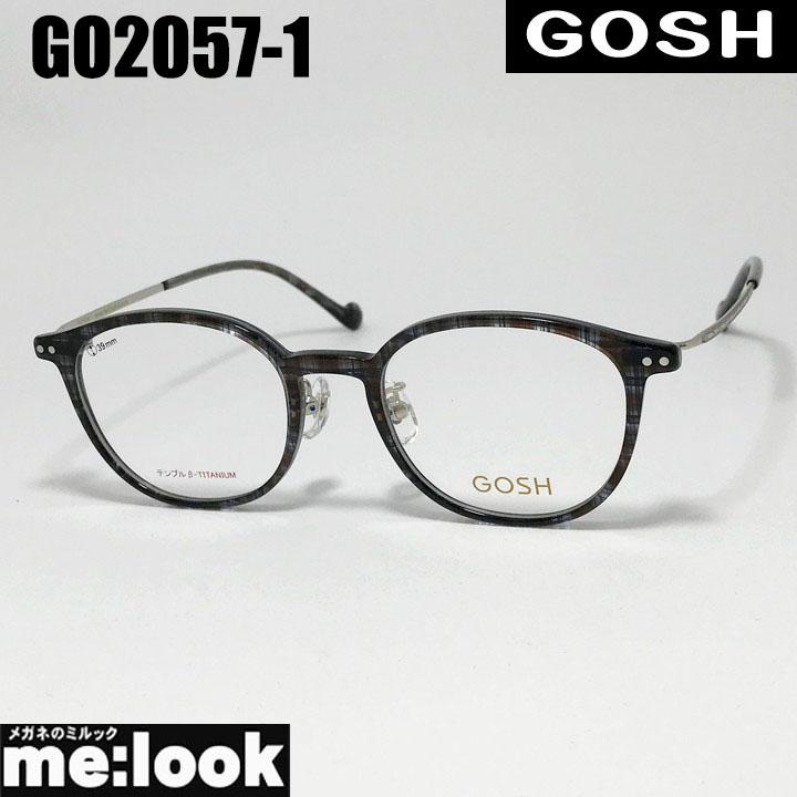 GOSH ゴッシュ レディース メガネ フレーム  GO2057-1-47 GOSH（ゴッシュ） レディース 眼鏡 メガネ フレーム サングラス GO2057