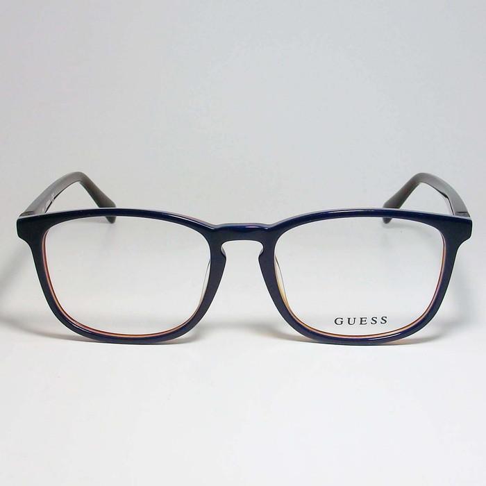 GUESS GUESS ゲス 眼鏡 メガネ フレーム GU1950-092-52 度付可 ブルー 