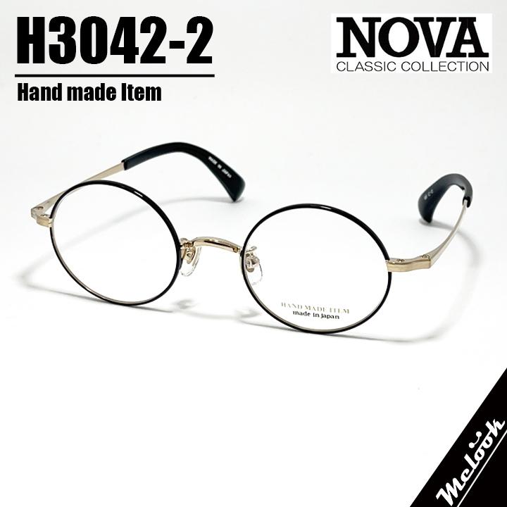 NOVA ヴィンテージ 眼鏡 フレーム レキシントン 木目調 ノバ NOVA ノヴァ HAND MADE ITEM ハンドメイド 国産 ラウンド クラシック