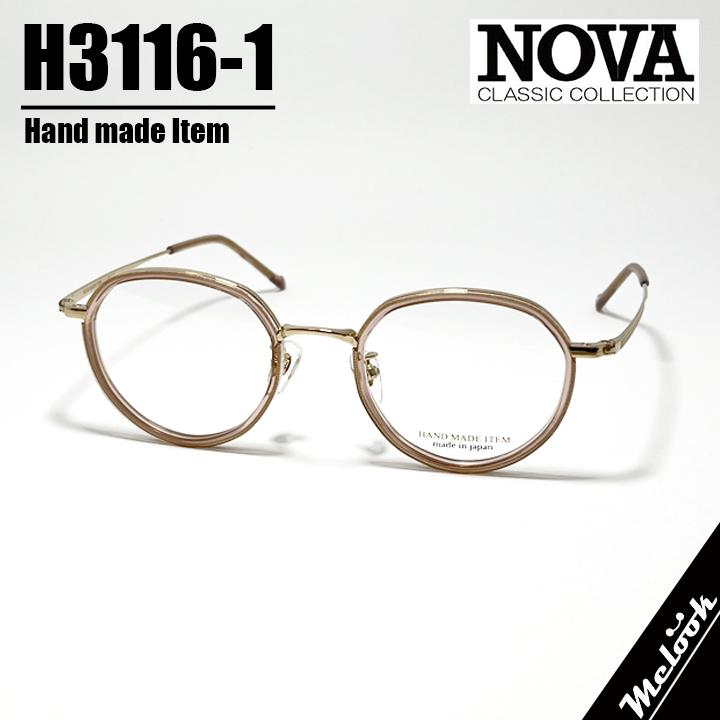 NOVA ノヴァ HAND MADE ITEM ハンドメイド 国産 クラシック 眼鏡