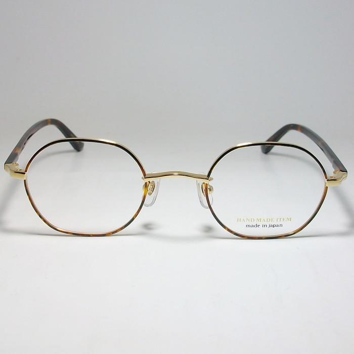 NOVA ノヴァ ハンドメイド 国産 ラウンド ボストン クラシック 眼鏡 メガネ フレーム H3119-8-45 度付可 ブラウンデミ　ゴールド リビジョン製レンズでお好きなサングラス作成可能 NOVA ノヴァ HAND MADE ITEM 国産 ラウンド ボストン クラシック 眼鏡