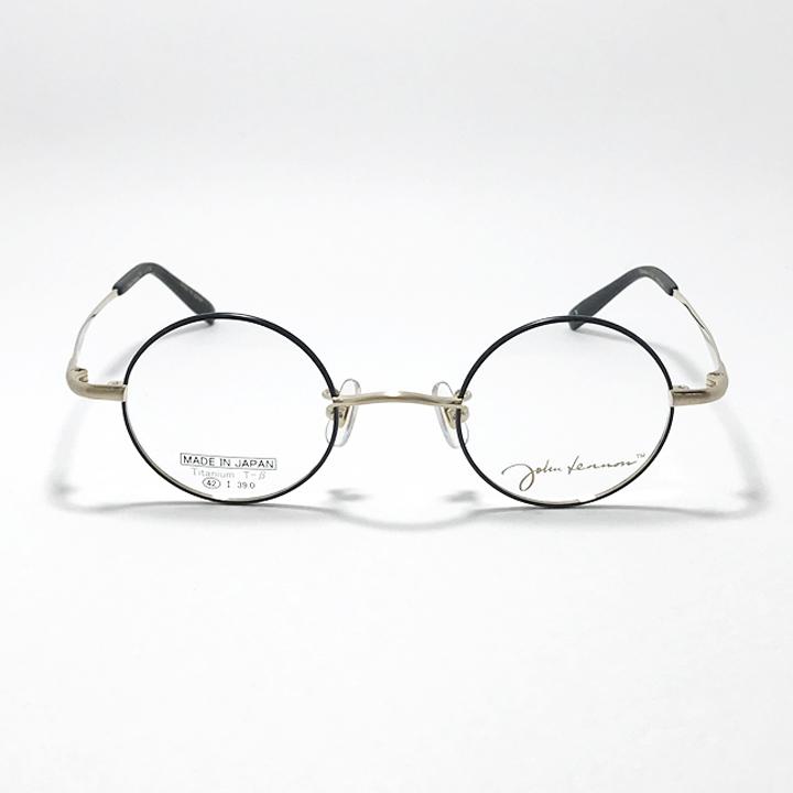 John Lennon ] ジョンレノン 度付可 日本製 made in Japan 丸メガネ