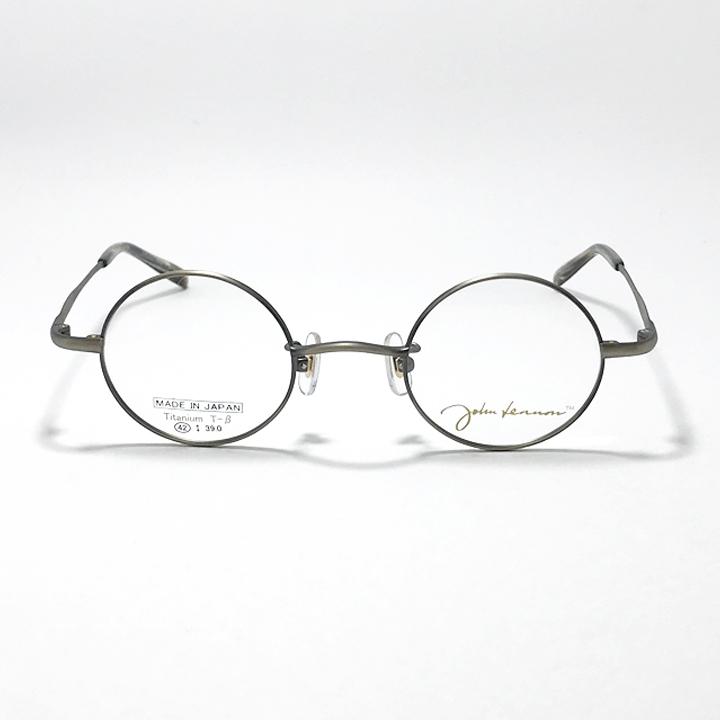John Lennon ] ジョンレノン 度付可 日本製 made in Japan 丸メガネ