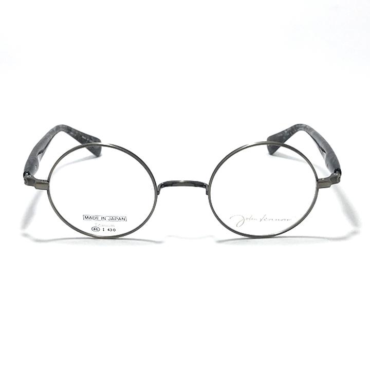 John Lennon ] ジョンレノン 度付可 日本製 made in Japan 丸メガネ