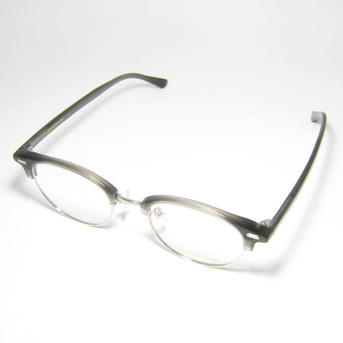 LLOYDHOUSE ロイドハウス クラシック 眼鏡 メガネ フレーム サングラス LH530-DG-49 度付可 グレー シルバー リビジョン製レンズでお好きなサングラス作成可能 LLOYDHOUSE ロイドハウス クラシック 眼鏡 メガネ フレーム サングラス