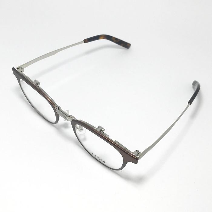 LISM リスム 跳ね上げ ハネアゲ 眼鏡 メガネ フレーム サングラス LM5001-2-52 度付可 グレーマット グレー リビジョン製レンズでお好きなサングラス作成可能 LISM リスム 跳ね上げ ハネアゲ 眼鏡 メガネ フレーム サングラス