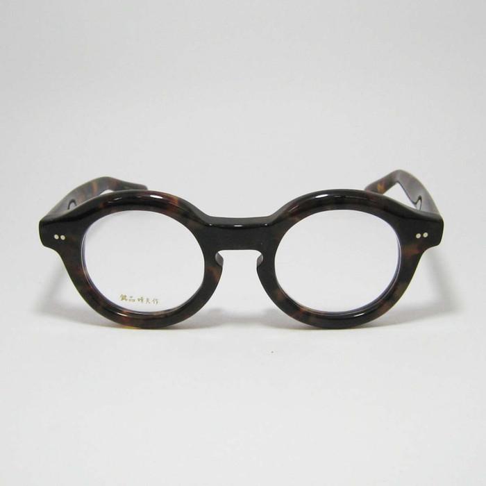 銘品晴夫作 日本製 made in Japan 鯖江 職人 眼鏡 メガネ フレーム  
