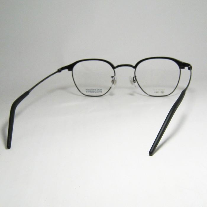 MACKINTOSH PHILOSOPHY マッキントッシュ フィロソフィー 眼鏡 メガネ フレーム サングラス MP1040-3-48 度付可 マットブラック / ダークグレー | MACKINTOSH PHILOSOPHY | 03