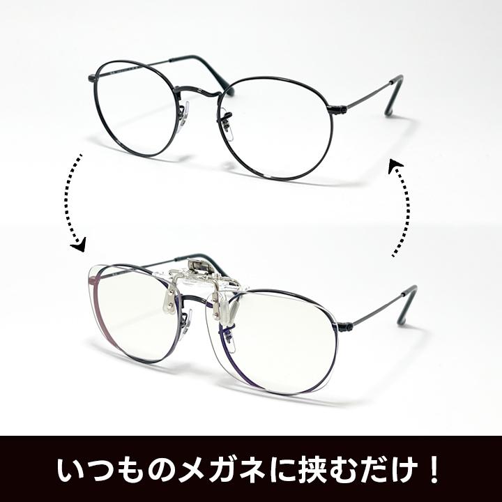 ナイトグラス NIGHT GLASS Clip On クリップオン  跳ね上げ 東海光学株式会社 ] ナイトグラス Night Glass Clip On クリップオン