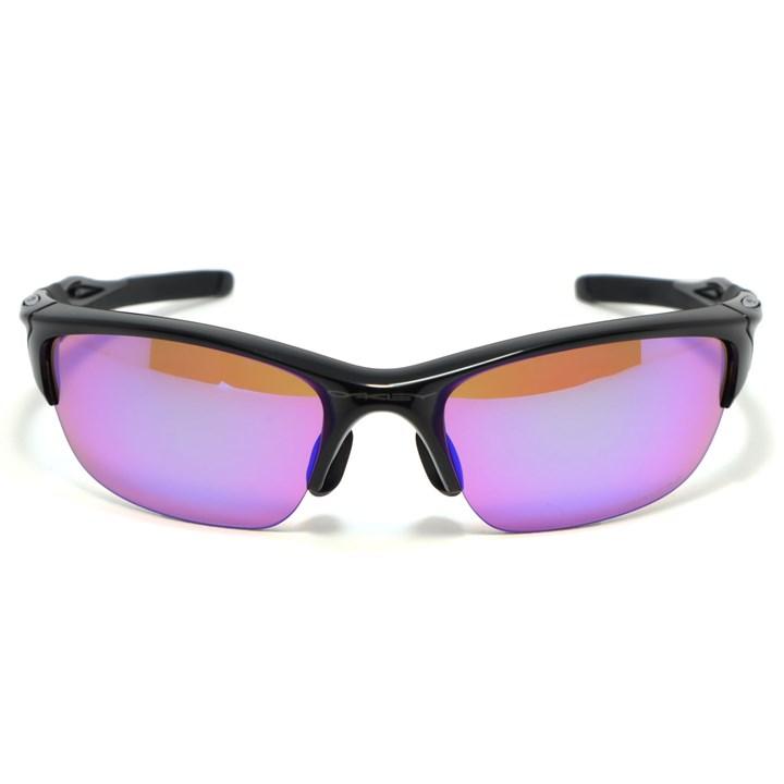 OAKLEY▼オークリー▼パープルレンズ＆クリアフレーム▼サングラス▼中古品 中古・古着通販】OAKLEY (オークリー) サングラス ブラック×パープル