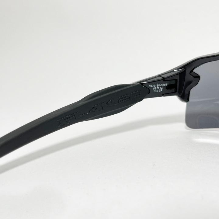 OAKLEY オークリー OO9188-7259 偏光サングラス FLAK 2.0 XL フラック2.0 XL 009188-7259 ポリッシュドブラック 度付対応可の画像