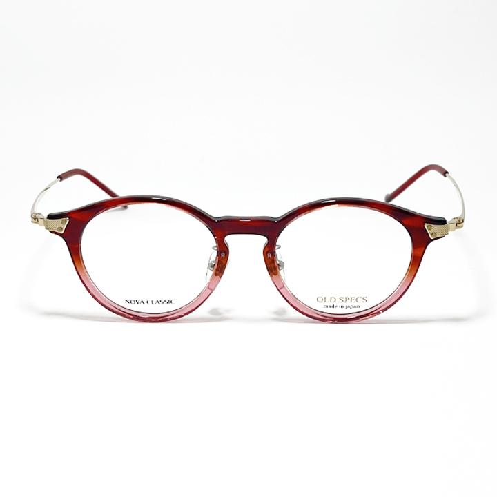 NOVA CLASSIC ノヴァ クラシック HAND MADE ITEM ハンドメイド 国産 クラシック 眼鏡 メガネ フレーム サングラス OS5042-6-45 度付可 レッドブラウンデミ リビジョン製レンズでお好きなサングラス作成可能 NOVA CLASSIC ノヴァ クラシック HAND MADE ITEM ハンドメイド 国産