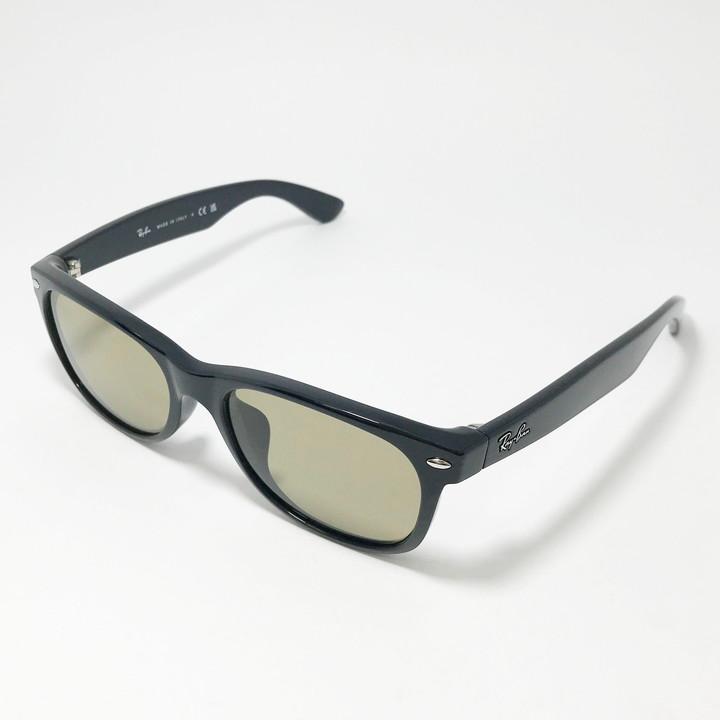 偏光サングラス RayBan レイバン 偏光レンズ　偏光ブラウン サングラス 58サイズ RB2132F-PBR-58 ニューウェイファーラー ブラック ASIAN FIT アジアンフィット_2