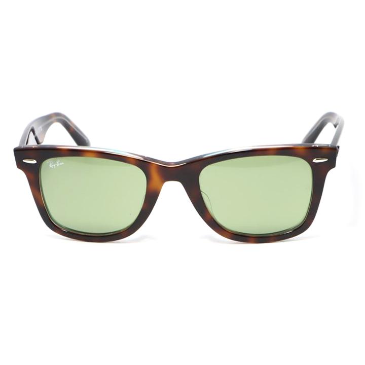 ★RB2140F-14134E★レイバン サングラス ハバナ グリーン Ray-Ban（レイバン） RayBan RB2140F-14134E-52 サングラス WAYFARER
