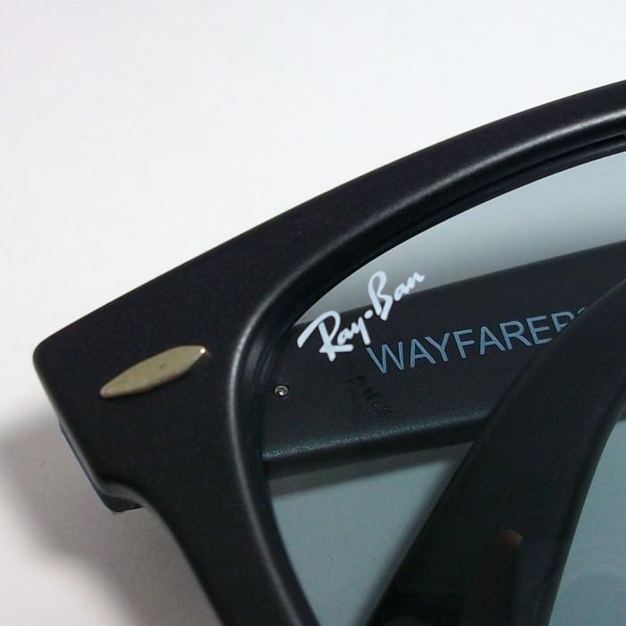 RayBan レイバン RB2140F-601SR5-52 サングラス WAYFARER ウェイファーラー マットブラック　ASIAN FIT　RB2140F-601/SR5-52 ★選べる｜melook｜05