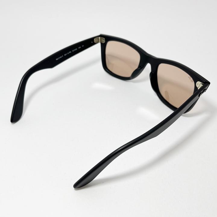 ORB2140F Ray ban サングラス レイバン 未使用品 Ray-Ban（レイバン） RB2140F ブルー サングラス ブラック × クリア