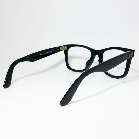 RayBan レイバン 伊達加工　UVカットレンズ付き　眼鏡 メガネ フレーム RB2140F-BK-DATE　52サイズ　度付可 ブラック　ASIAN FIT｜melook｜04