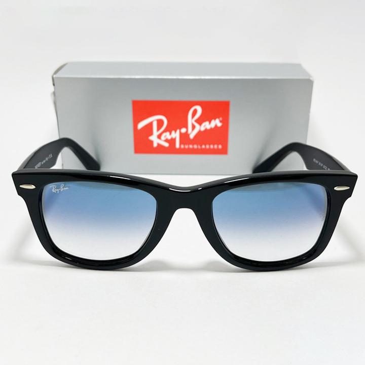 Ray-Ban（レイバン） RB2140F ブルー サングラス ブラック × クリア