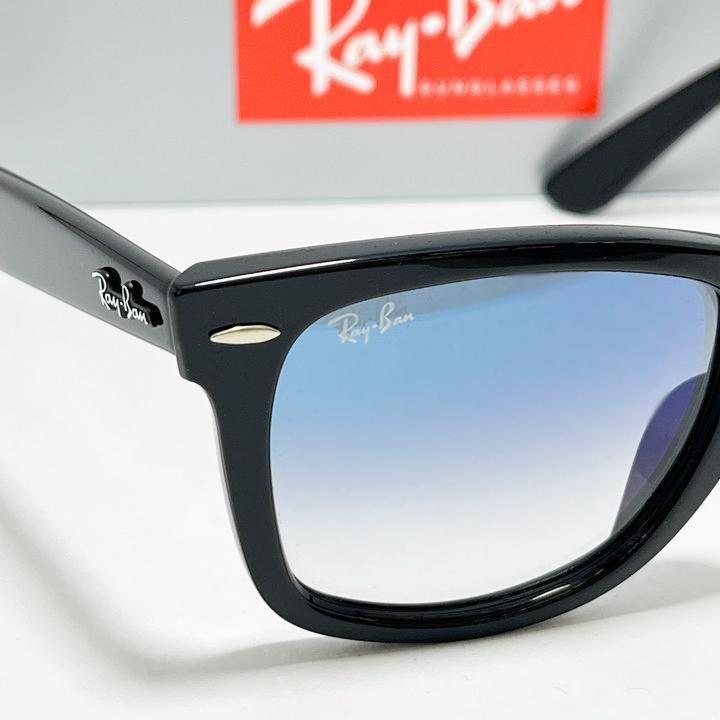 Ray-Ban レイバン RB2140F ブルー サングラス ブラック × クリア