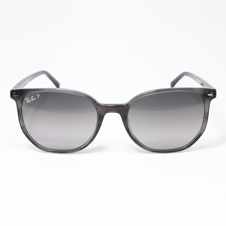 [Ray-Ban] RB2197F-1438M3 レイバン 偏光サングラス 日本国内正規品 ELLIOT エリオット Elliot RB2197-F-1438/M3-54 ストライプドグレー / 偏光グレーグラデの画像