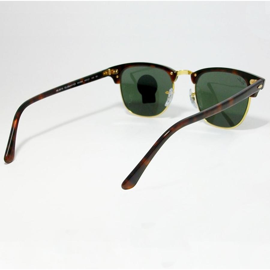 ★選べる　RayBan レイバン サングラス CLUBMASTER クラブマスター RB3016-W0366-51  トータス・ブラウンデミ/ゴールド Ray-Ban（レイバン） RayBan サングラス CLUBMASTER クラブマスター