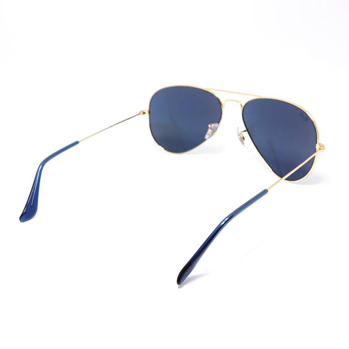 【RB3025-0033F】レイバン サングラス アビエーター ブルーハーフ 楽天市場】レイバン AVIATOR LARGE METAL シルバー/グラディエント