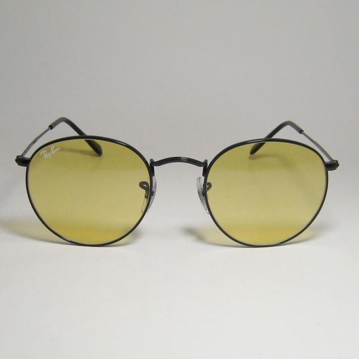 か*た様 RAYBAN サングラス RB3447/002 R6 ROUND METAL RB3447 002/R6 50mm ブラック/イエロー RayBan｜レイバン